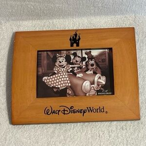 Walt Disney World Resort | 4x6 Wood Picture Frame | Mickey Mouse And Friends